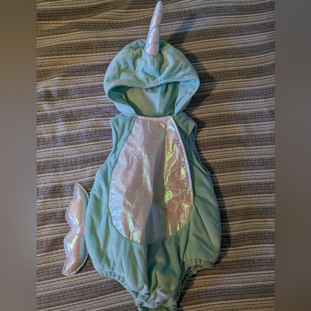 Pottery Barn Kids 12-24 month narwhal costume
